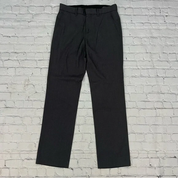 Mens Mossimo Supply Co. Gray Slim Fit Dress Pants - Picture 2 of 5